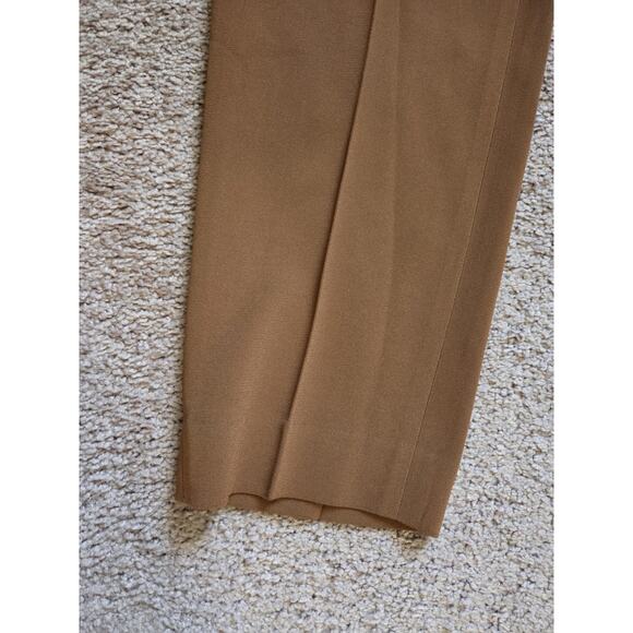 The Fold London Power Suit Caramel Clever Crepe Tailored Blazer and Pants Size 4 - Picture 13 of 16